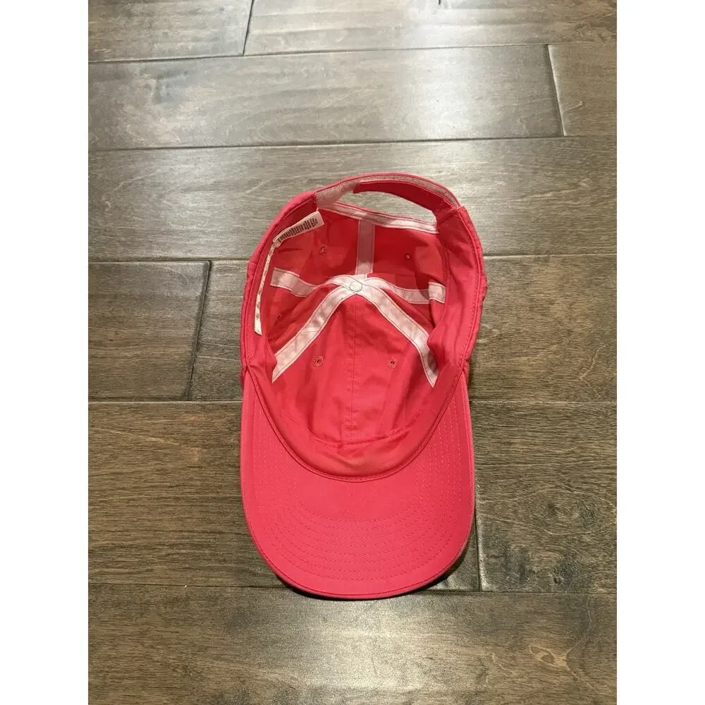 Nike Golf Womens Pink Center Swoosh Adjustable Strapback Hat Cap 594841-604